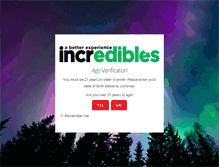 Tablet Screenshot of incredibleextracts.com